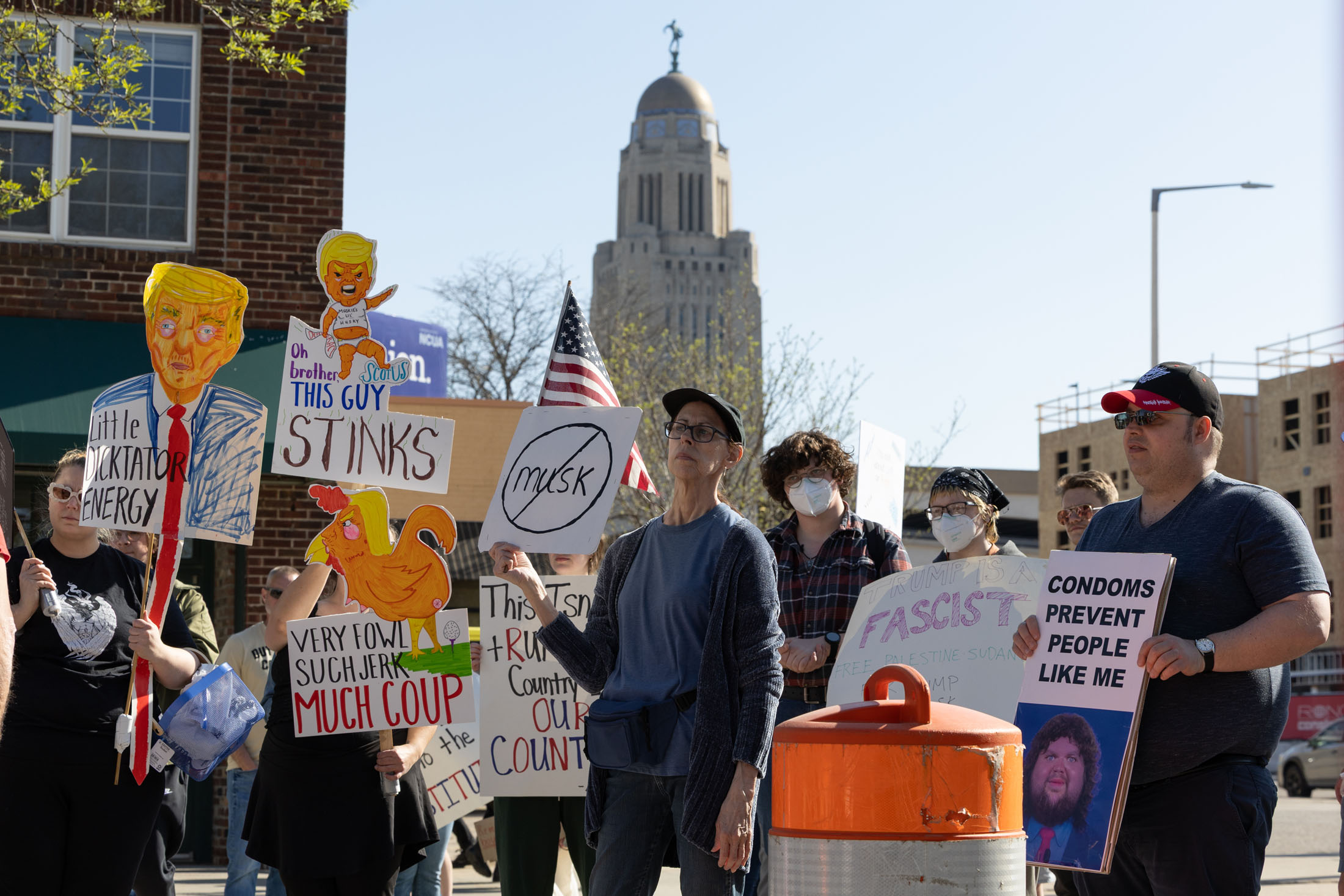 Anti-Trump protest